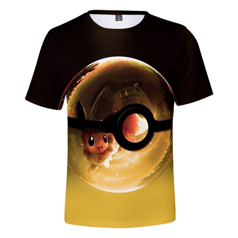 T-shirt Pokéball Évoli | Boutique Pokémon