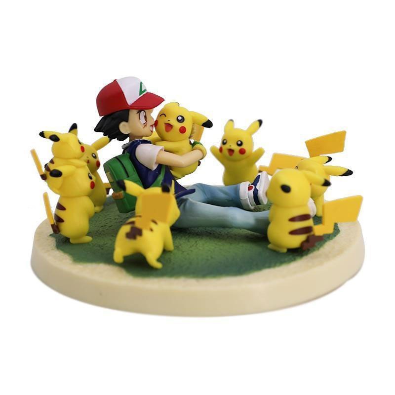 Figurines Pokemon Pack du dresseur complet: Sacha+Tortank+