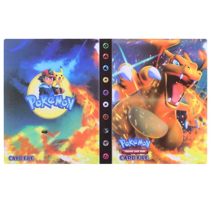 Pokémon Albums Dracaufeu /Classeurs de Cartes Pokémon 240 Pochette
