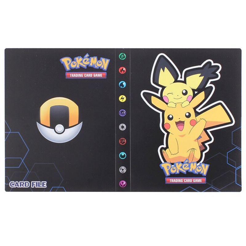 Classeur range-cartes Pokemon Pikachu catcheur