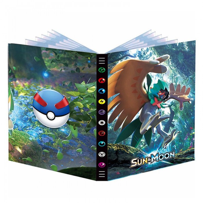 Classeur Carte Pokémon Soleil Lune : Solgaleo & Lunala