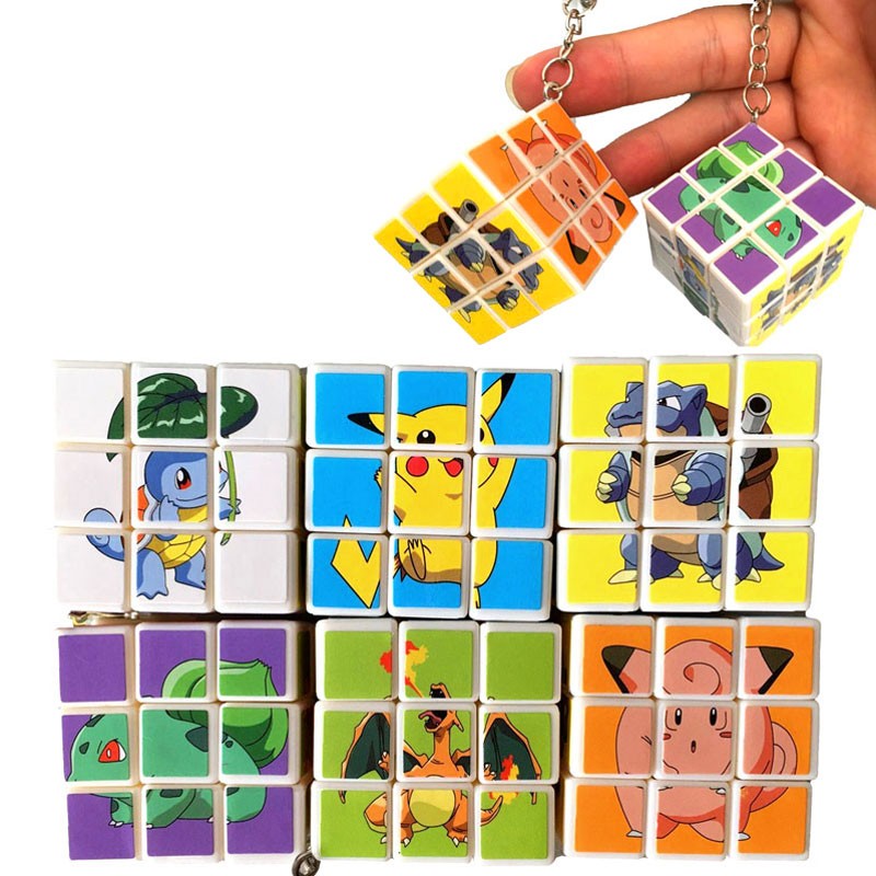 Porte Clé Pokémon Rubik's Canette • La Pokémon Boutique