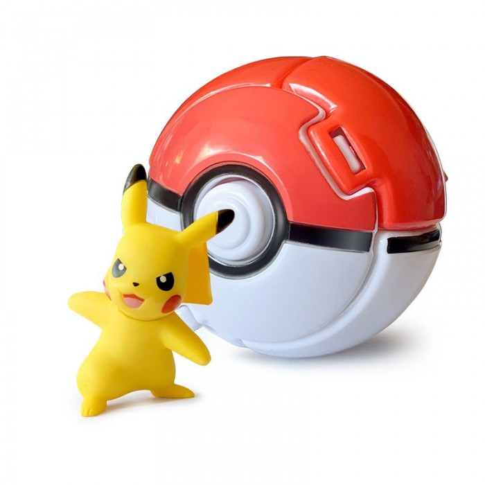Figurine Pikachu Poké Ball